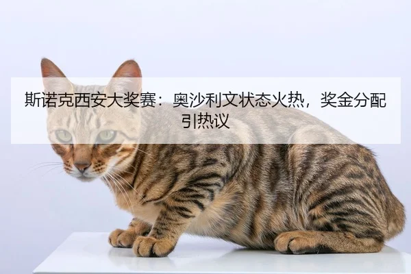 斯诺克西安大奖赛：奥沙利文状态火热，奖金分配引热议